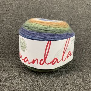 Lion Brand Mandala Yarn Loch Ness Light Yarn 5.3oz 590yds Cake